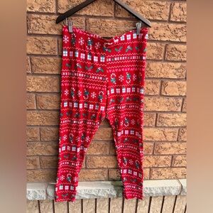 • 4/$25- George Christmas Print High Waisted Leggings‎